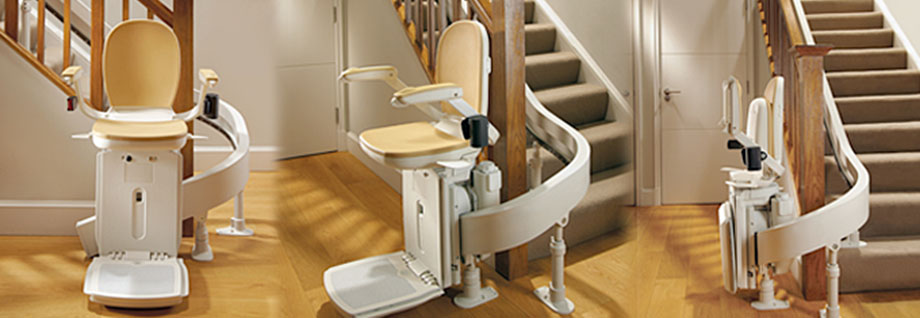 Brooks 180 header Brooks Curved Stairlifts from Central Mobility