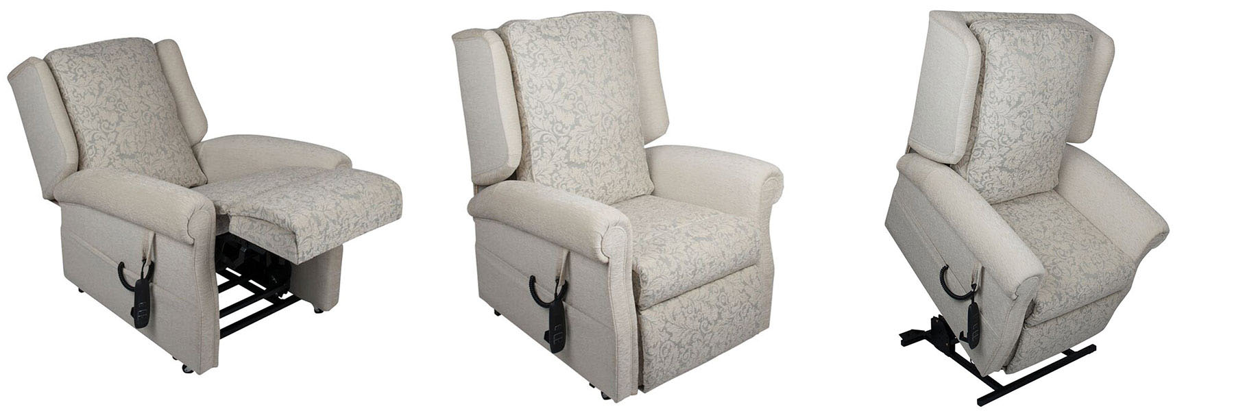sandringham riser header The Sandringham rise and recliner chairs
