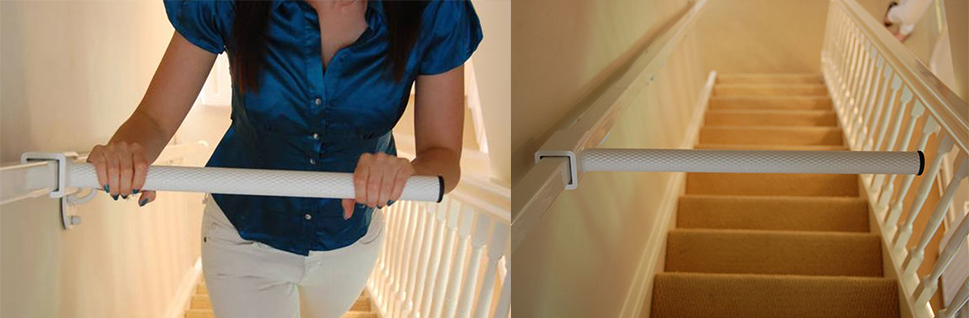 Stairsteady header Stairsteady alternative handrail solution from Central Mobility